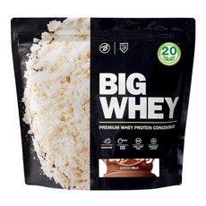 벌크 스포츠 단백질 빅 유청 유청 단백질 인공 감미료 미사용 단맛 겸손 1kg 초코 우유 맛 WPC, 1g, 1개