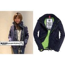 Superdry Original Windcheater Japan. 女款防風外套 網眼內襯 三排拉鍊, 1個, XS
