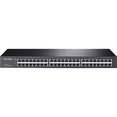 TP-Link 48포트 관리되지 않는 기가비트 이더넷 스위치 스틸 케이스 19인치 랙 마운트 TL-SG1048, Rackmount, 48-Port Gigabit