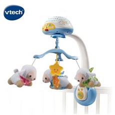 Vtech 多功能甜蜜星空安撫音樂鈴 (可遙控) 附遙控器、音樂鈴可拆卸單獨使用, 1個