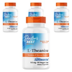 닥터스베스트 L-티아닌 150mg 베지 캡, 90정, 4개