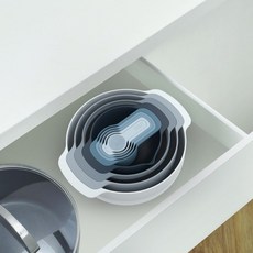 【英國 Joseph Joseph】NEST 多功能攪拌量測盆9件組 - 天空藍, 1個
