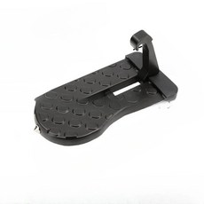 차량 보조 페달 루프 접근 스텝 휴대용 도어 장착 발판 후크 중량급 등반 보조기구 외부용, 3. corner black, 기본