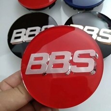 【開發票/統編】改裝BBS輪轂蓋 輪圈蓋 車輪標 輪胎蓋 中心蓋 定製專用, 70mm紅底銀標, 1個