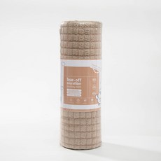 手撕式超細纖維抹布 25x25cm 20片/卷, 淺咖色英文包裝 25*25 20片卷, 1個, 1個