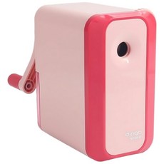 鼎邦 削鉛筆機 B933 大小通吃 可調式五段筆尖 手搖削筆機, B933 粉紅色