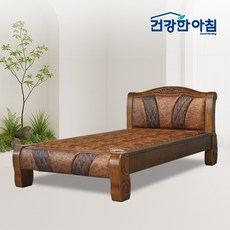 건강한아침 1860 돌침대 흙 온열 황토 온돌 1인용 슈퍼싱글 SS, 황토볼