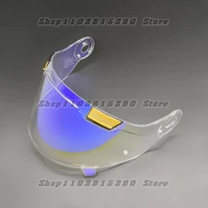 MT JARAMA V32 용 오토바이 헬멧 렌즈 Anti-UV 방진 윈드 액세서리 교체, 04 Revo Blue