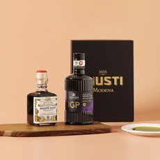 주세페주스티 2메달 큐빅 발사믹식초+콘제디 IGP 올리브오일 500ml세트, 1세트, 750ml