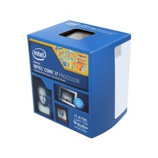 [Intel] 인텔 코어 i7-4790 - i7 4세대 하스웰 쿼드코어 3.6 GHz LGA 1150 84W HD 그래픽스 4600 데스크탑 프로세서 BX80646I74790