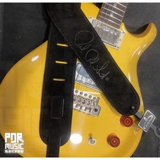 PRS 吉他背帶 tan suede acc-3115 吉他背帶 BASS 皮質, 1個, 黑色