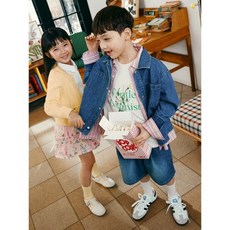 빈폴 키즈 BI5264U90P 데님 자켓형 셔츠 블루 893479