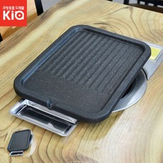 [렌콩] 삼겹구이판 고기구이팬, 중