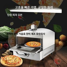 가정용 소형 피자 오븐 휴대용 베이킹 제과제빵 화덕 스타일 컴팩트 조리기, HX-039