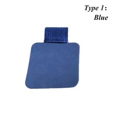 다색 접착식 펜 클립 탄성 루프 가죽 연필 홀더 사무실 문구 휴대용 노트북 액세서리, 14 4pc Type 1 blue