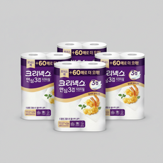 크리넥스 안심 3겹 키친타올 180매 2롤 4팩, 1개