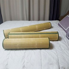 바람솔솔 시원한 국산 대나무 죽부인 원통형 17x70cm