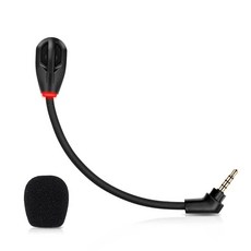 Kingston HyperX Cloud Flight/Flight S 무선 게이밍 헤드셋용 마이크 교체품 PC PS5 PS4 Xbox 시리즈 X/S의 LED 음소거 표시기가 있, Kingston HyperX Cloud Flight/F