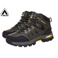 V-WEAR 高幫登山鞋 防滑耐磨 防水透氣 厚底舒適