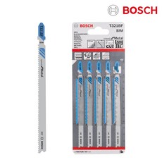 보쉬 직소날 T321BF 132mm 1팩 5개 금속용 직소기 직쏘