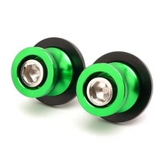 스윙 암 스풀 슬라이더 스탠드 나사 오토바이 색, 1개, 10. NO Logo Green