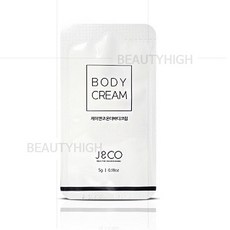 제이앤코 온더바디 크림 5g(왁싱후처리) 일회용 여행용파우치, 1개, 5g