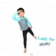 [백화점 출고] 쿠기 남아동 래쉬가드 수영복 상의 단품 KB-K702