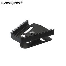 페달 확장 패드 확대 후방 브레이크 플레이트 기어 시프트 레버, 1. 검정색, 기본