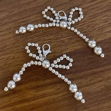 미호스 신발꾸미기 03.실버 비즈 참세트