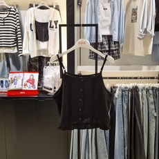 [소이주니어] 가격이좋은 26년 여름 최신상 신속배송 뷔스티에 블라우스_26M5681BK_NC신구로점