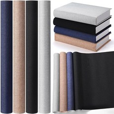 스크랩북 앨범 DIY 공예 용품 홈 4가지 색상 지구색 40 x 16인치 의 스무스 노벨티 4종 책 천 책 커버 천 책 커버 천 표면 종이로 뒷받침되는 책 제본 천 책 커버, 40 x 16 Inches, Cool Color
