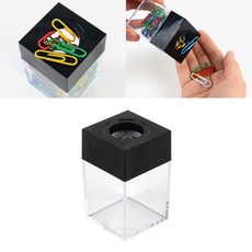 자석클립통 클립정리 서류크립