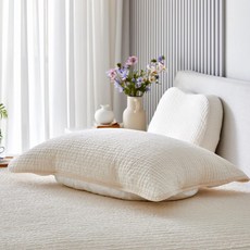 모던하우스 브로즈 피그먼트 필로우시트 50x70 내추럴 CV0324065, 1개, 사진참조