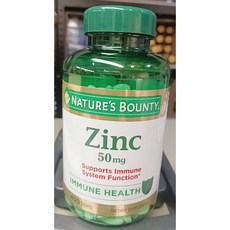 Nature's Bounty 鋅 50mg 400 錠 - 美國好市多代購, 1個