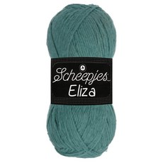 Scheepjes Eliza Yarn 100 g (3.5 oz) – Shade 201 Bouncy Ball Green/Yellow Polyester US 8 (5 mm), 223 Soft Sage