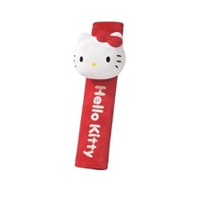 러블리 자동차 벨트 커버 차량꾸미기 DIY, 헬로키티(Hello Kitty)_레드, 1개