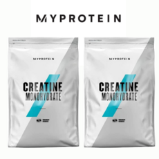[2개] 마이프로틴 크레아틴 모노하이드레이트 80회분 파우더 운동전 프리워크아웃 부스터, 500g