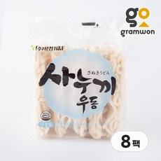 사누끼 우동면 230g 5개입X8묶음 냉동우동면 우동사리 사리면 업소용 대용량