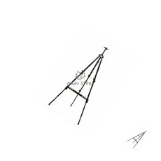 [투마누] 아크릴액자거치대 이동식스탠드 스탠드이젤 접이식 휴대용 이젤