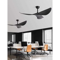 가정용 상업용 실링팬 제품 선풍기 레트로 팬 복고풍 천장, 4. 52인치 화이트+원목/듀얼