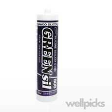 서락 Greensil 808 일반 글레이징 실리콘 욕실실리콘, 밤색