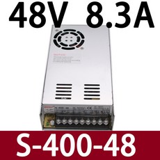 LED數位顯示可調電壓電流 開關電源 0-24V 36V 48V 60V 直流充電源 S 400 48| 48V8.3A, S 400  48| 48V8.3A