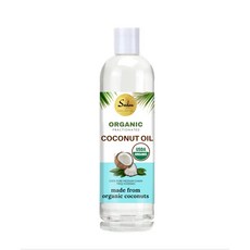 100% 순수 유기농 분별 코코넛 오일 올 내추럴 236.6ml 100% Pure Organic Fractionated Coconut Oil All Natural 8 Oz, 1개