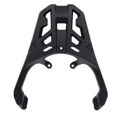 機車後貨架組合：高品質外送包裹架，堅固耐用，簡易安裝，適用多種車型, 鋁架 / 黑, 光陽 RTS R 165 135 125