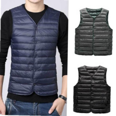 발열조끼 남자 여자 패딩 조끼 경량 겨울 레이어드