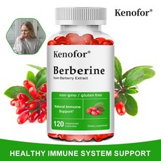 프리미엄 베르베린 보충캡슐 - 천연면역지원 소화건강 증진 건강식품 항산화제 Non-GMO, 1개, 120회분