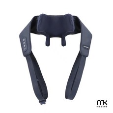 meekee 仿真揉捏肩頸按摩器, 藍色, MK-MSG01
