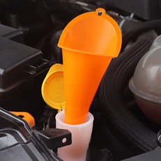 자동차 오일 워셔액 냉각수 깔때기 28cm, 1개