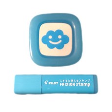 百樂PILOT FRIXION STAMP SPF-12 可擦拭印章 摩擦印章 手帳印章 兒童印章 魔擦, 1個