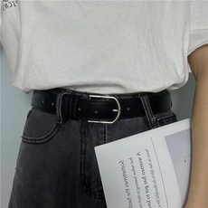 韓國復古風ins黑色個性皮帶男百搭港風時尚學生牛仔褲腰帶女褲帶